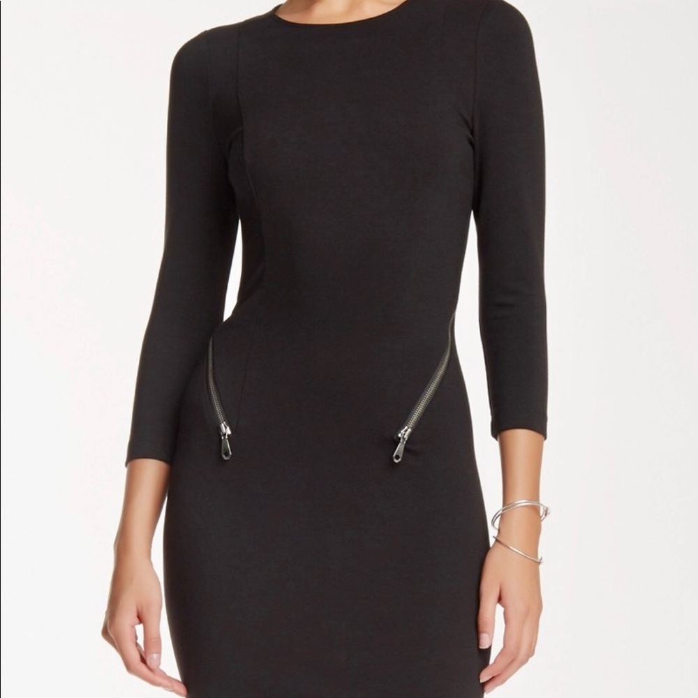 3/4 Sleeve Little Black Dress